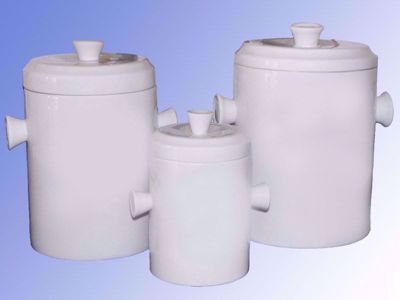 Picture of pharmaceutical vessel with lid 3000 ml